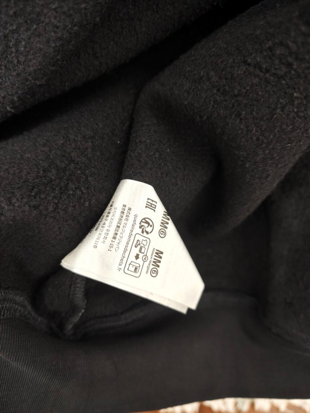 Black Graphic Zip-Up Hoodie with Eagle Print by Supreme - Picture 5 of 9